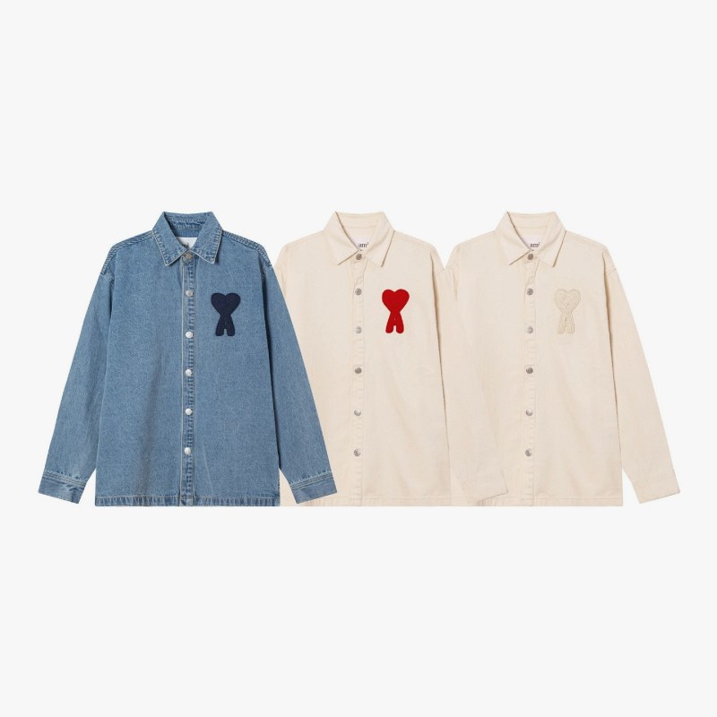 Ami Paris Heart-Embroidered Denim Shirt Review: The Button and Stitch Checks That Decide It