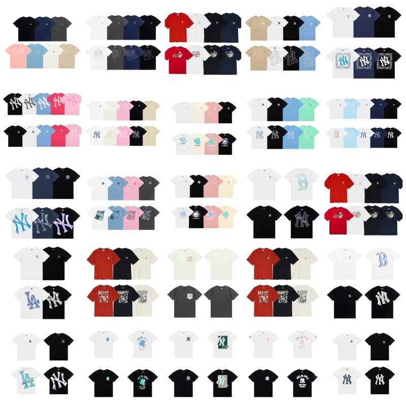 MLB Multi-Color T-Shirt Collection: 40+ Review — Cotton Weight, Fit and Colorway Check