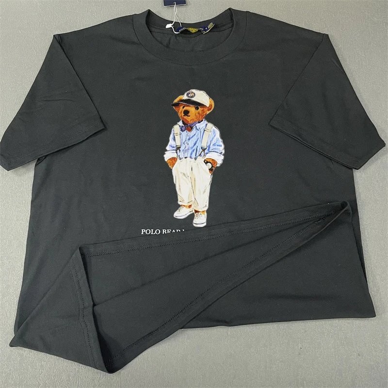 Polo Ralph Lauren Black Polo Shirt Review: We Measured the $16.42 Bear-Print Crew Neck Ourselves