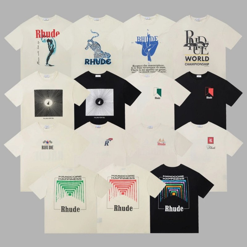 Rhude Multicolor T-Shirt Collection Review: Auditing 42 Option Codes Against One Spec Sheet