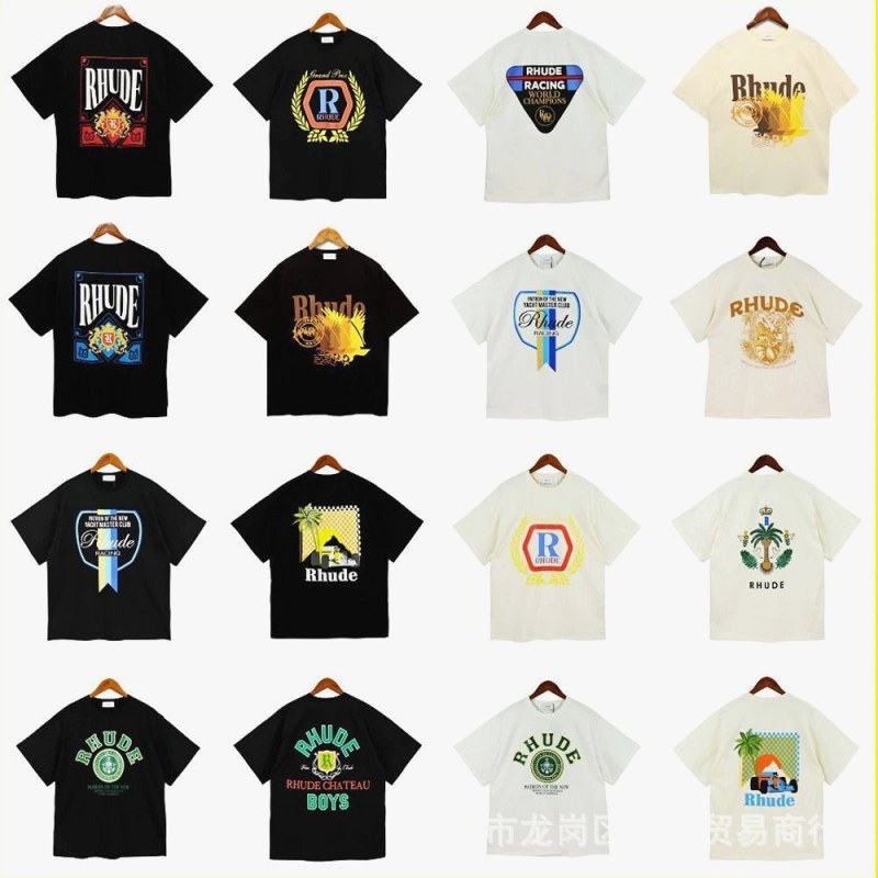 Rhude Printed T-Shirt Review: 240g Cotton, Loose Fit, S–XXL